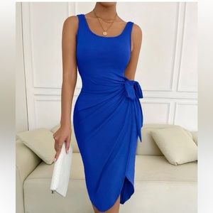SHEIN wrap Tank Dress
